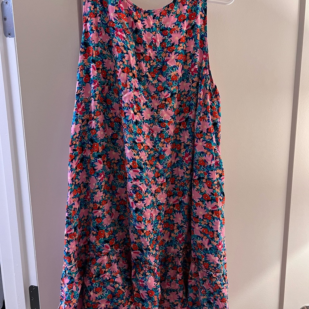 LOFT Floral Sleeveless Dress